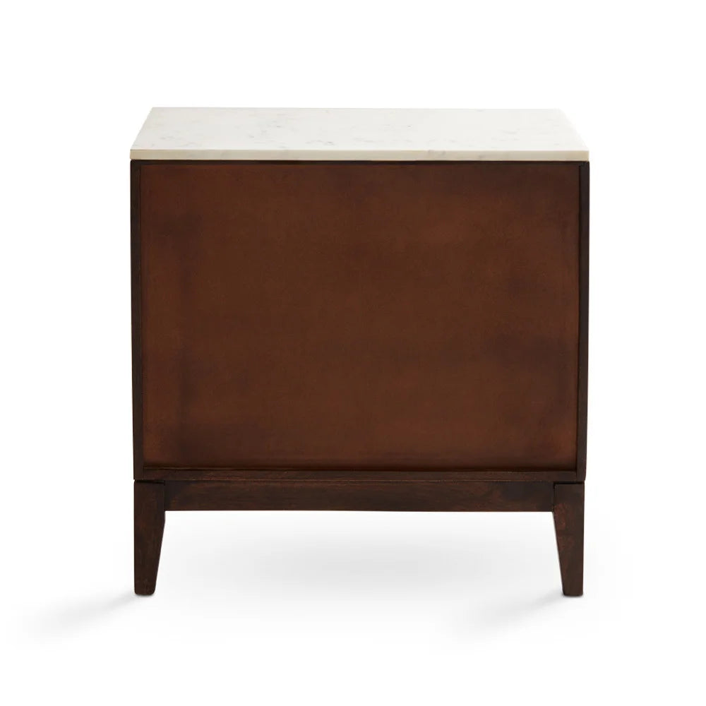 Kamala Night Stand with Marble Top
