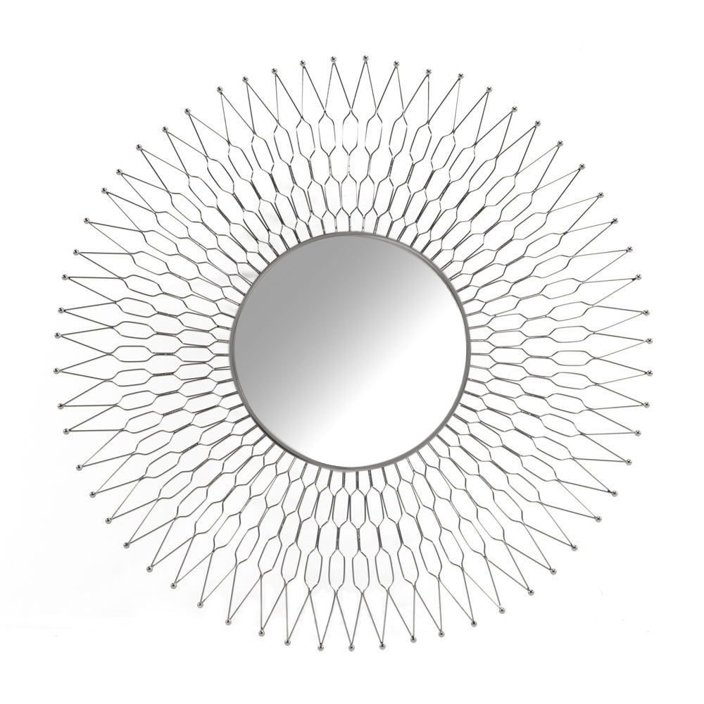 Radiant Sunburst Wall Mirror