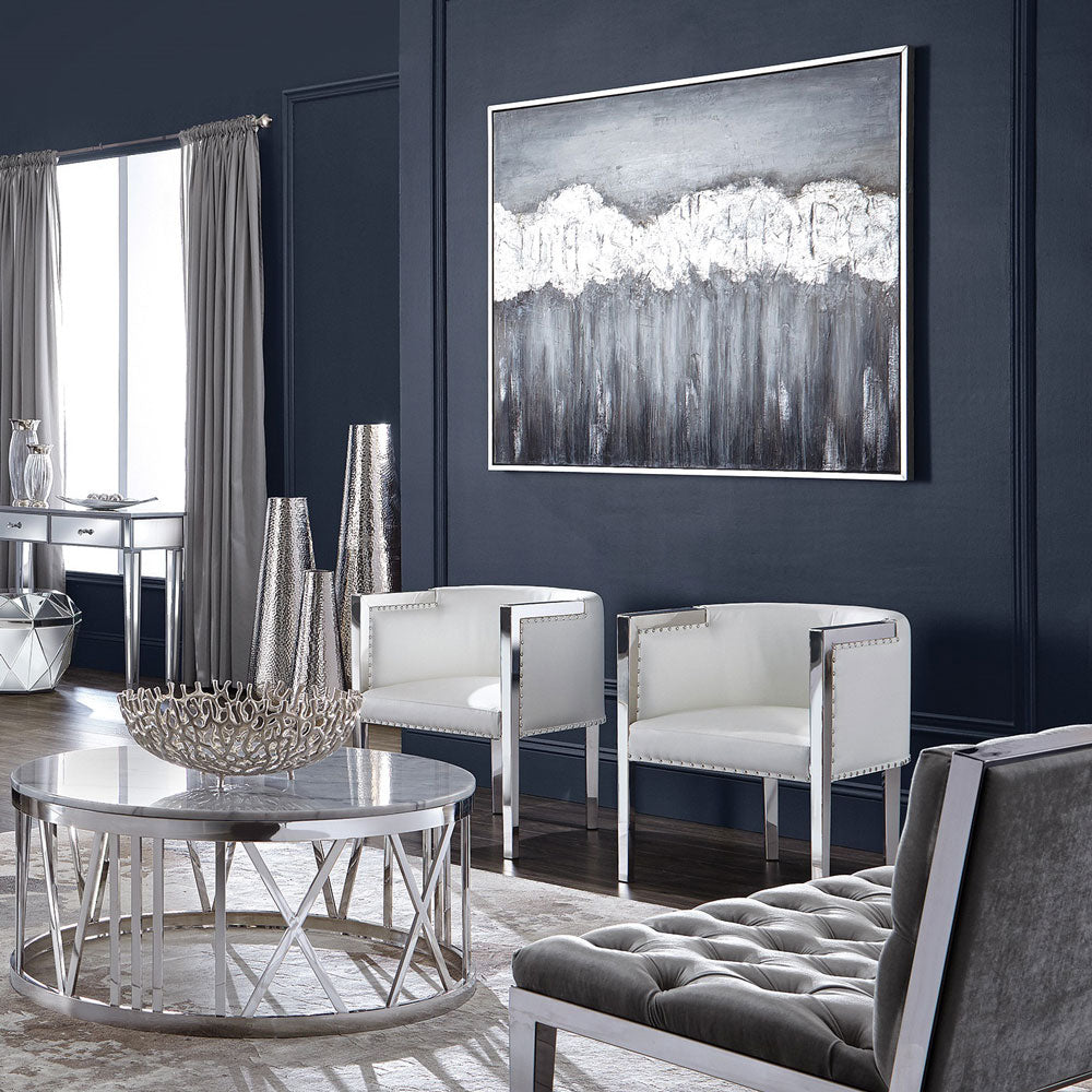 Elegant Abstract Embellished Wall Art