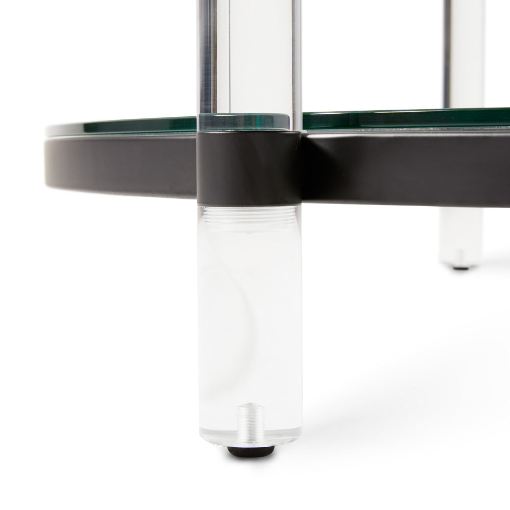 Paloma Modern Glass Coffee Table