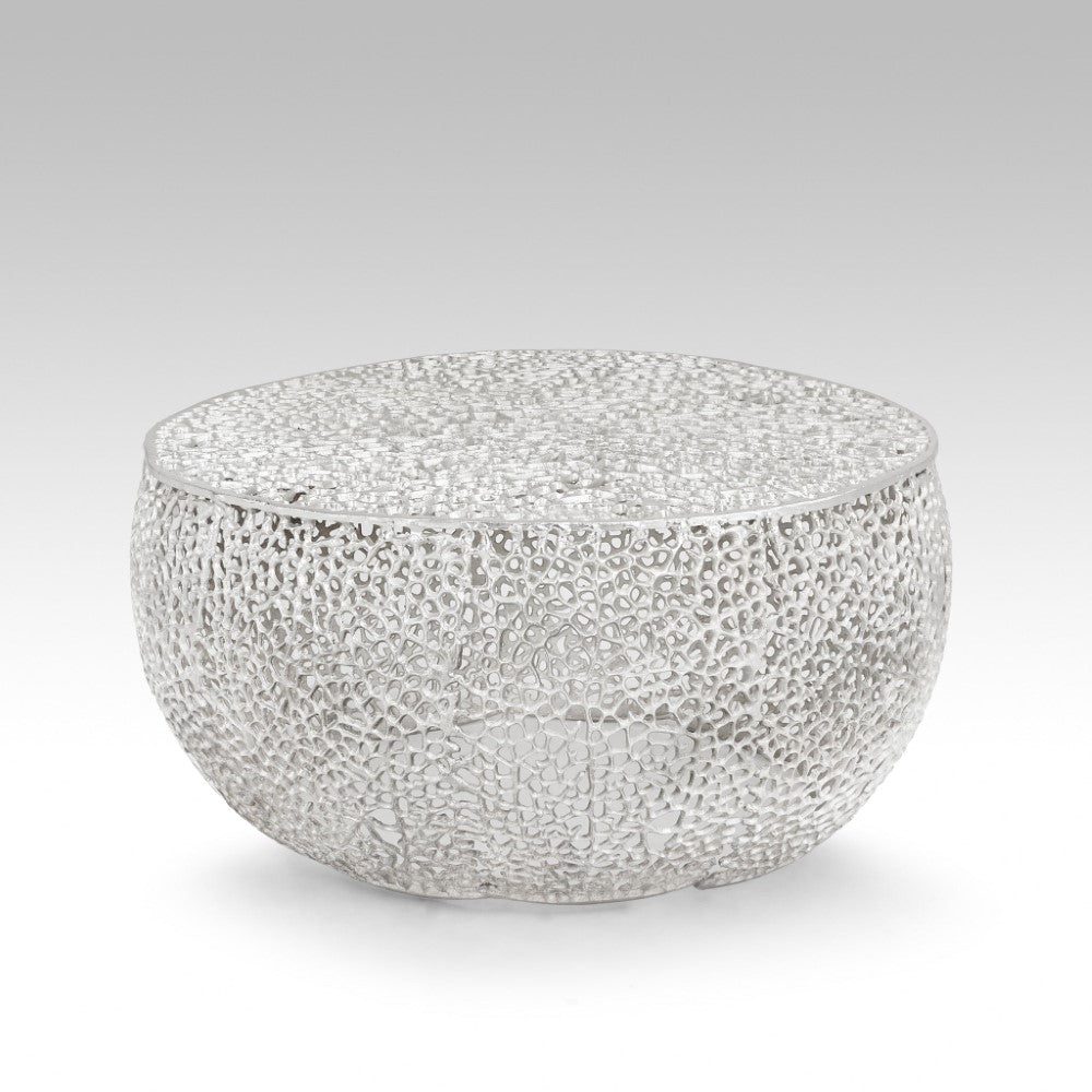 Dolce Artisanal Silver Charm Coffee Table