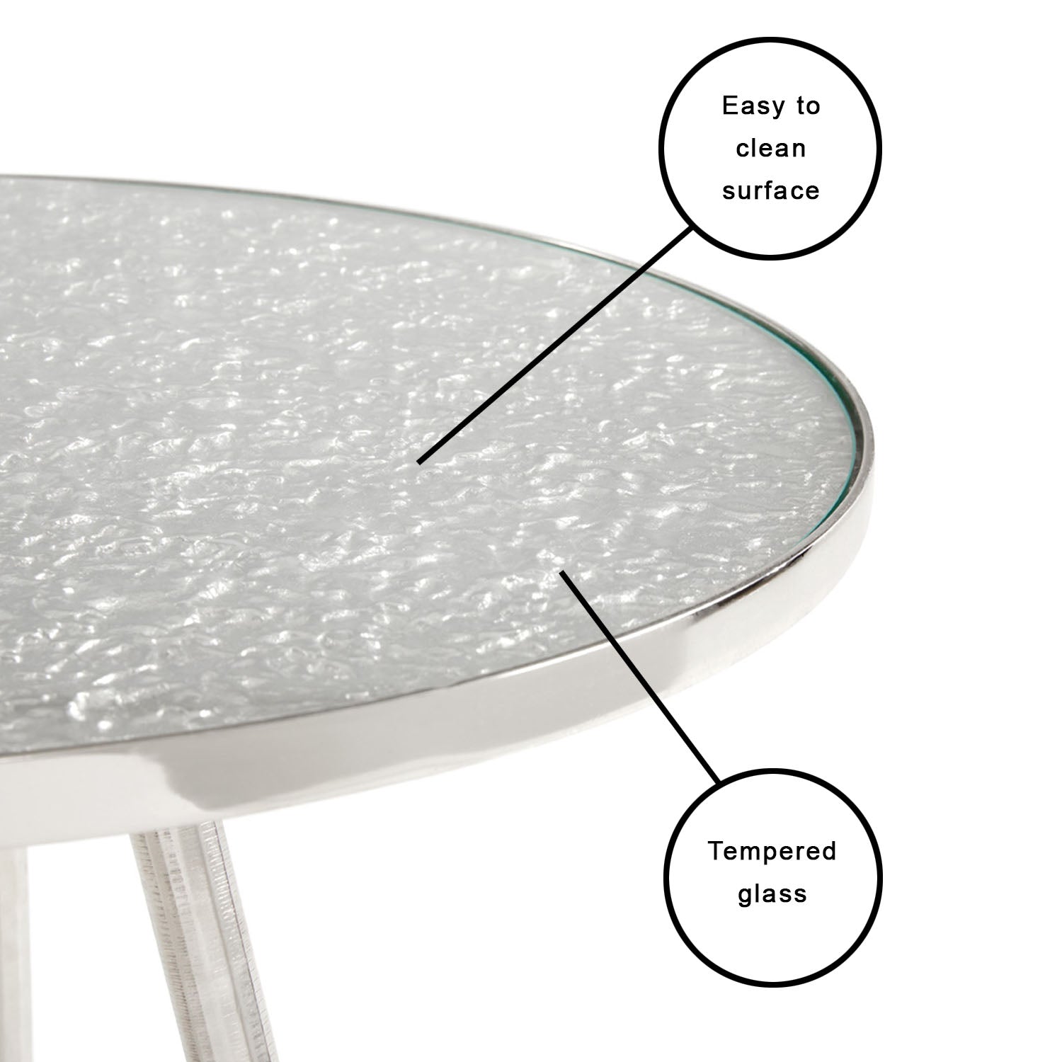 Elegant Aries Accent Table