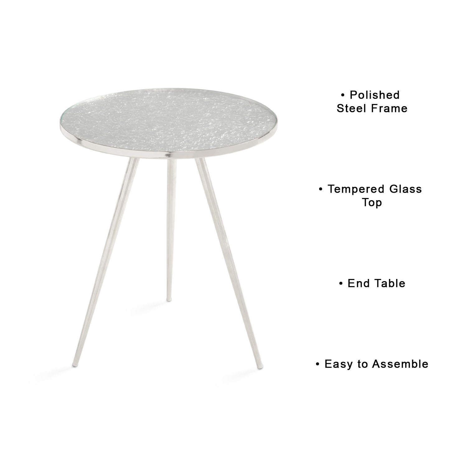 Elegant Aries Accent Table