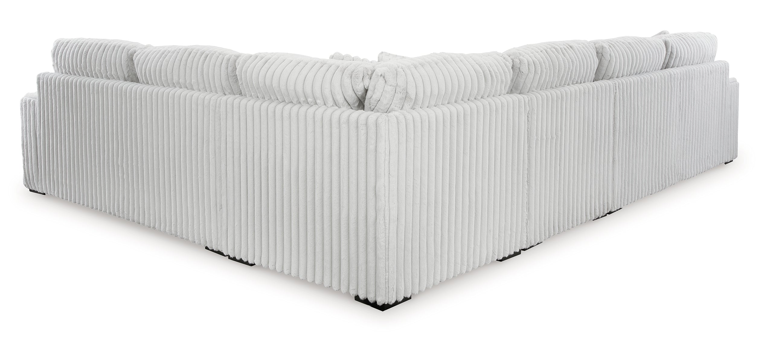 Stupendous 4-Piece Sectional with Ottoman