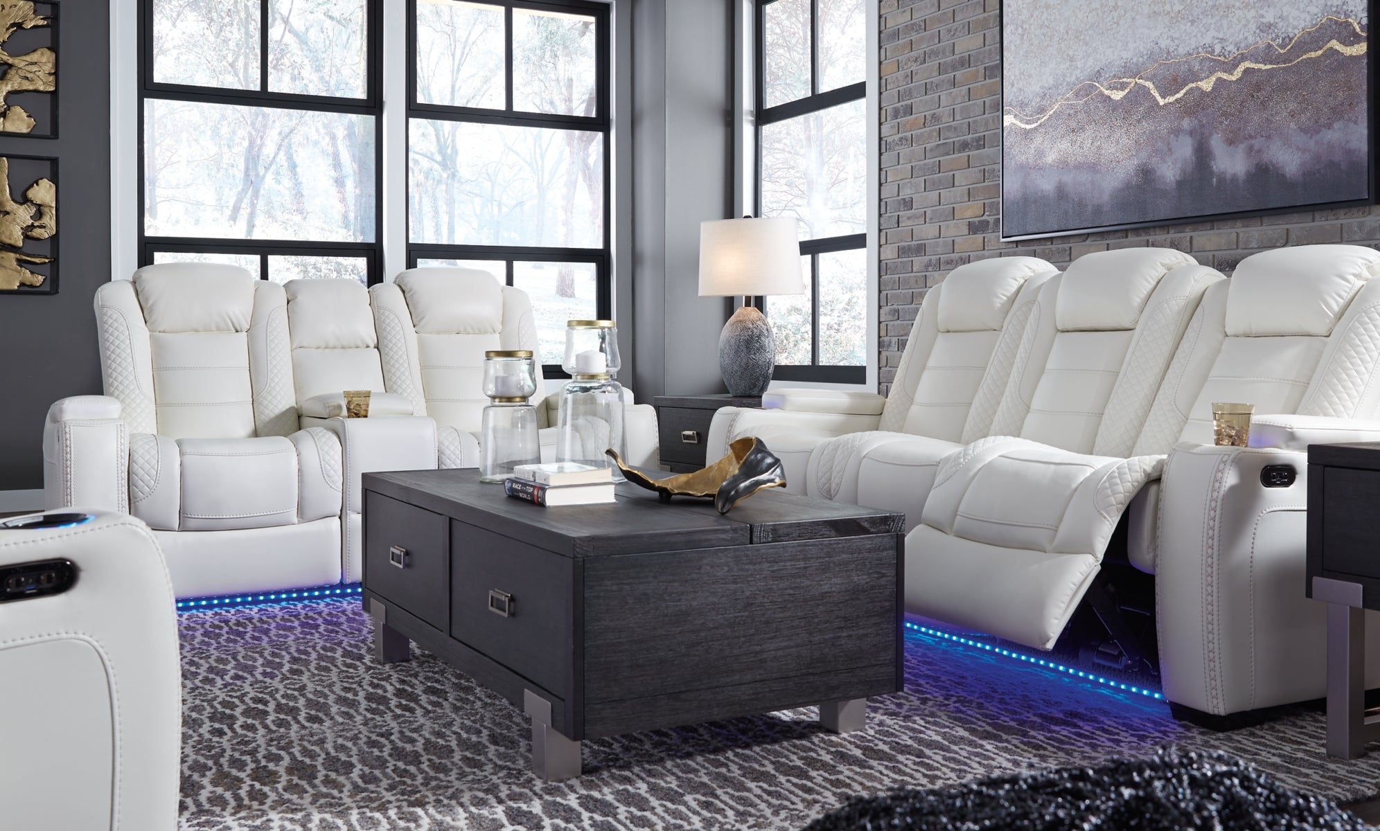 3-Piece Power Reclining Sofa, Loveseat and Chair