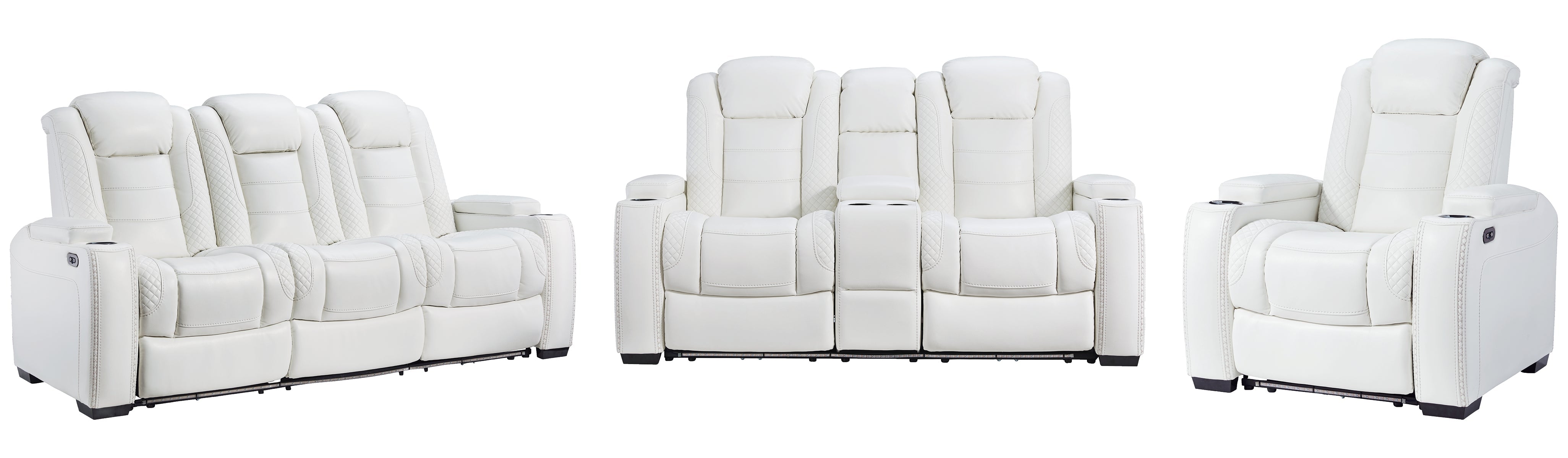 3-Piece Power Reclining Sofa, Loveseat and Chair