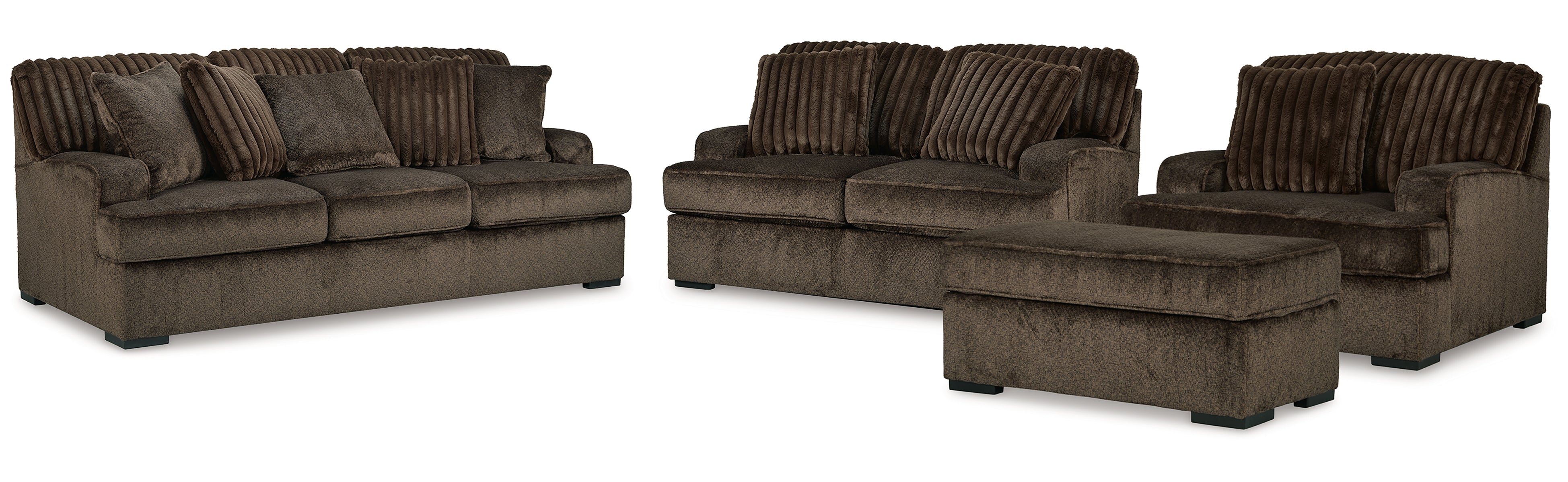 Aylesworth Sofa, Loveseat, Chair and Ottoman