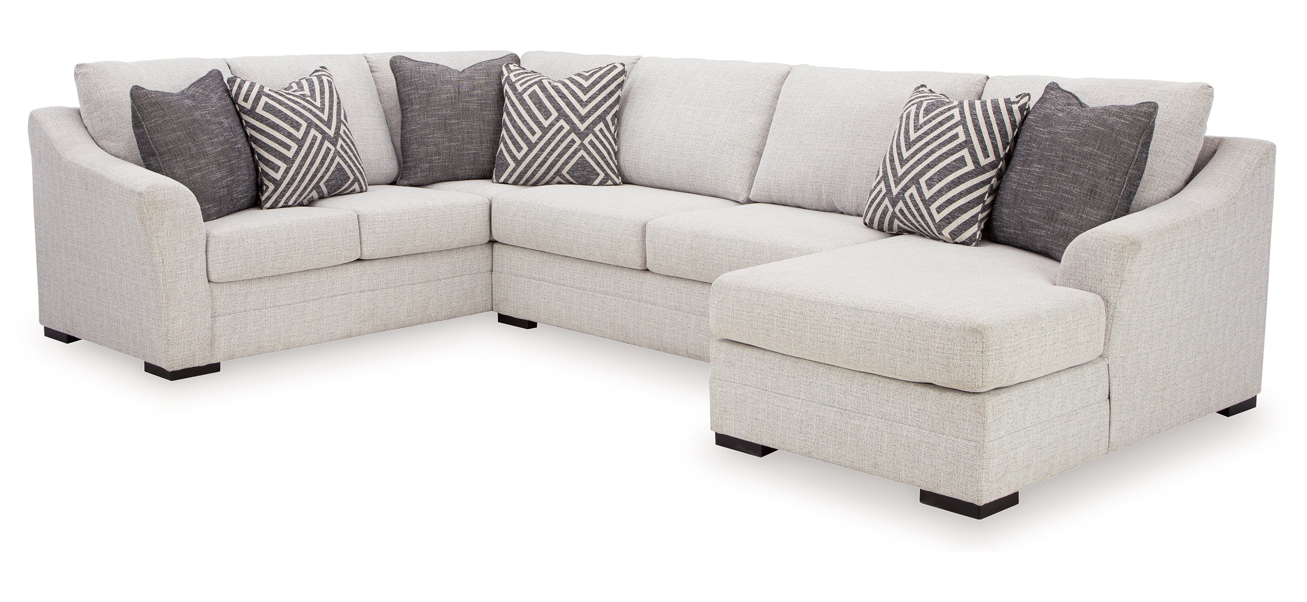 Koralynn 3-Piece Sectional with Ottoman