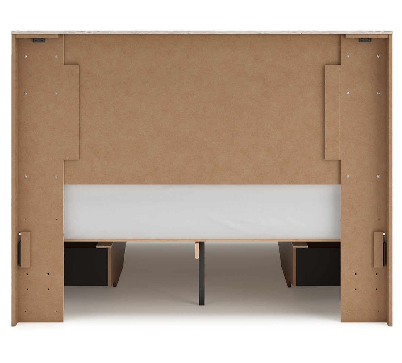 Lawroy Queen Panel Bed with 2 Nightstands