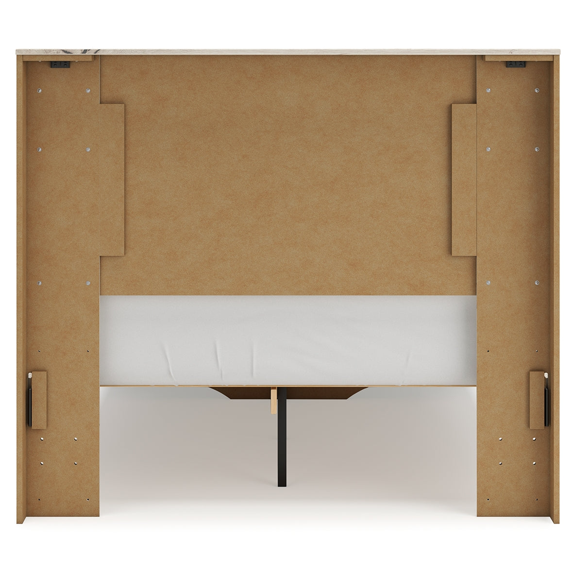 Lawroy Full Panel Storage Bed with Dresser and 2 Nightstands