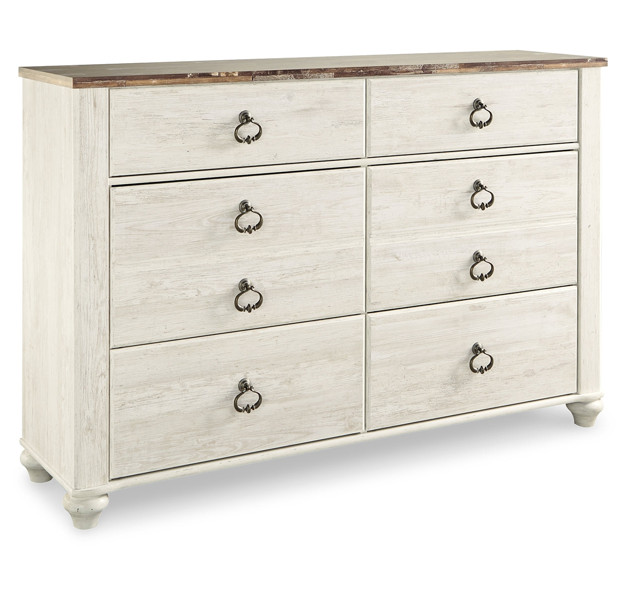 Willowton Queen Panel Bed with Dresser and Nightstand