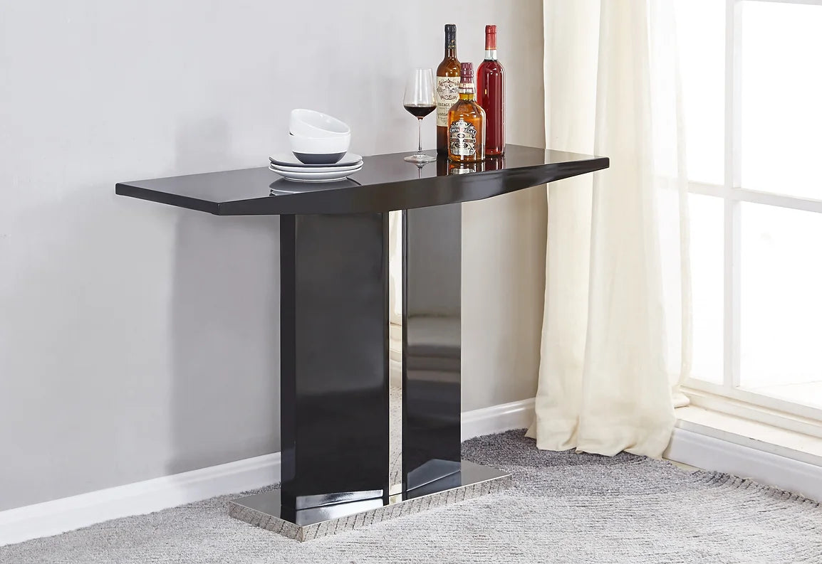 Modern Elegance Glass-Top Coffee Table