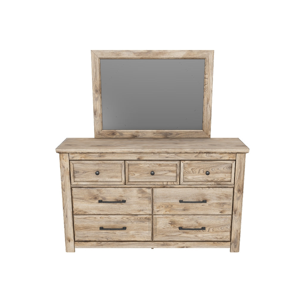 Rusticott Dresser and Mirror