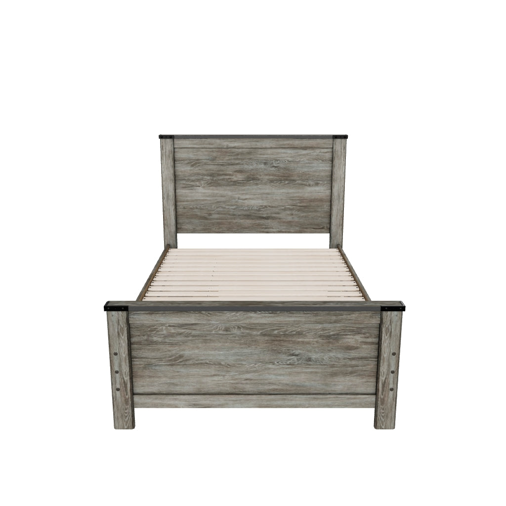 Frandern Full Panel Bed with Storage