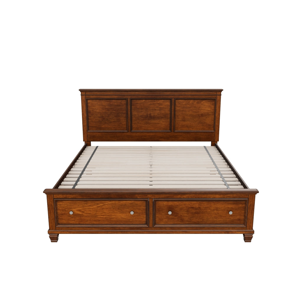 Danabrin King Panel Storage Bed