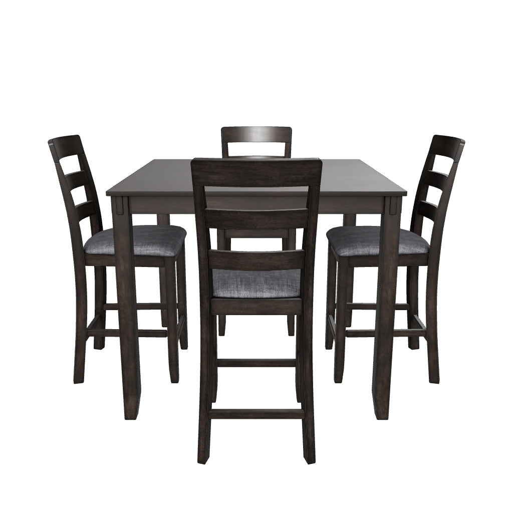 Bridson Counter Height Dining Table and Bar Stools (Set of 5)