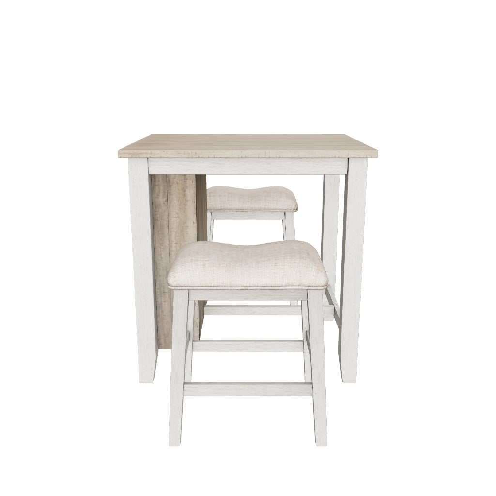 Skempton Counter Height Dining Table and Bar Stools (Set of 3)