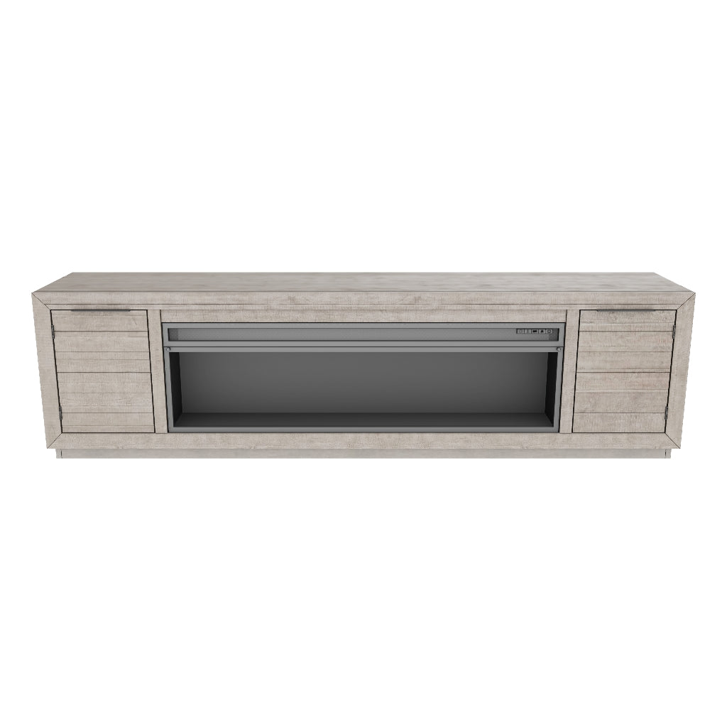 Naydell 92" TV Stand with Electric Fireplace