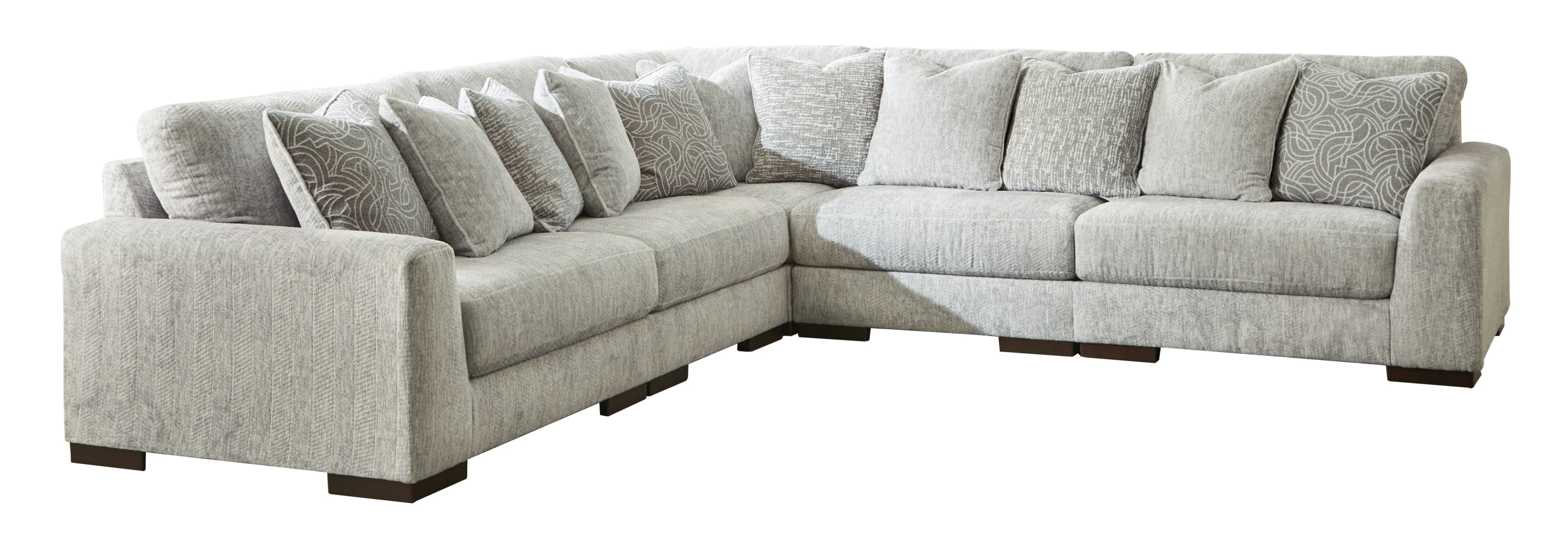 Regent Park 5-Piece Sectional with Ottoman