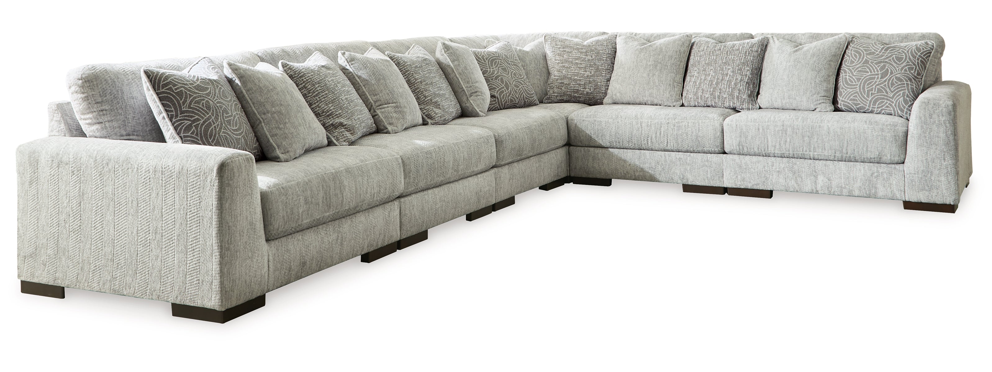 Regent Park 6-Piece Sectional with Ottoman