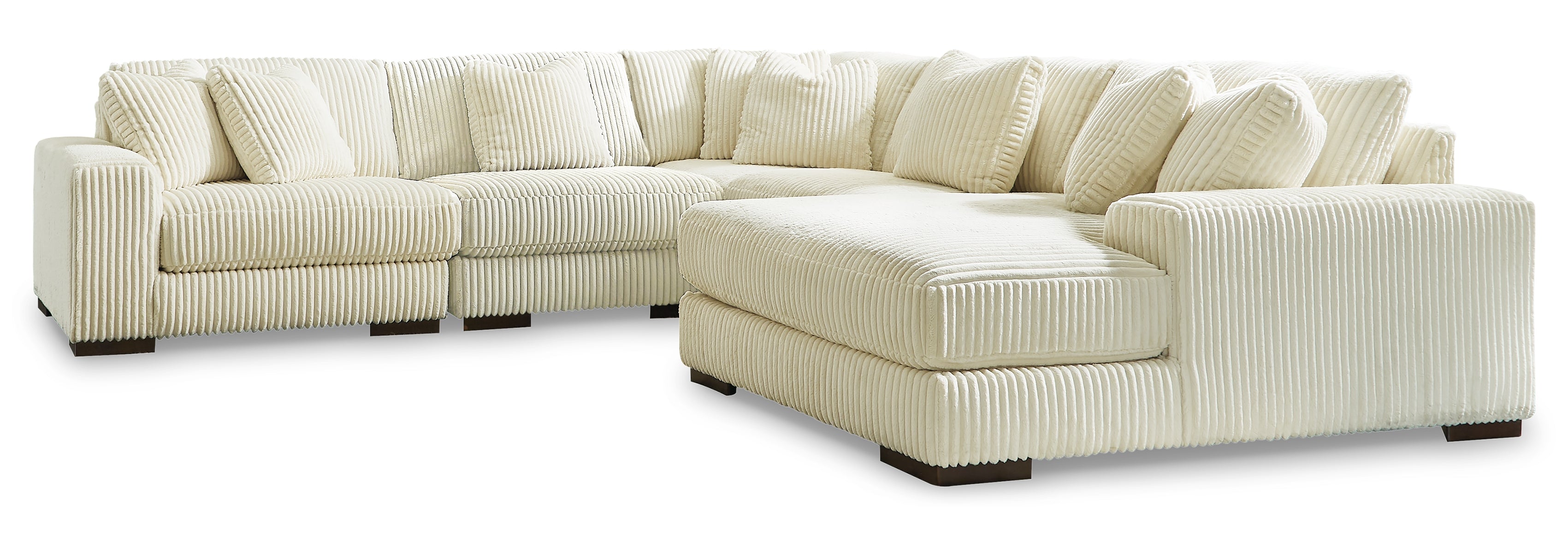 Lindyn 5-Piece Sectional with Ottoman