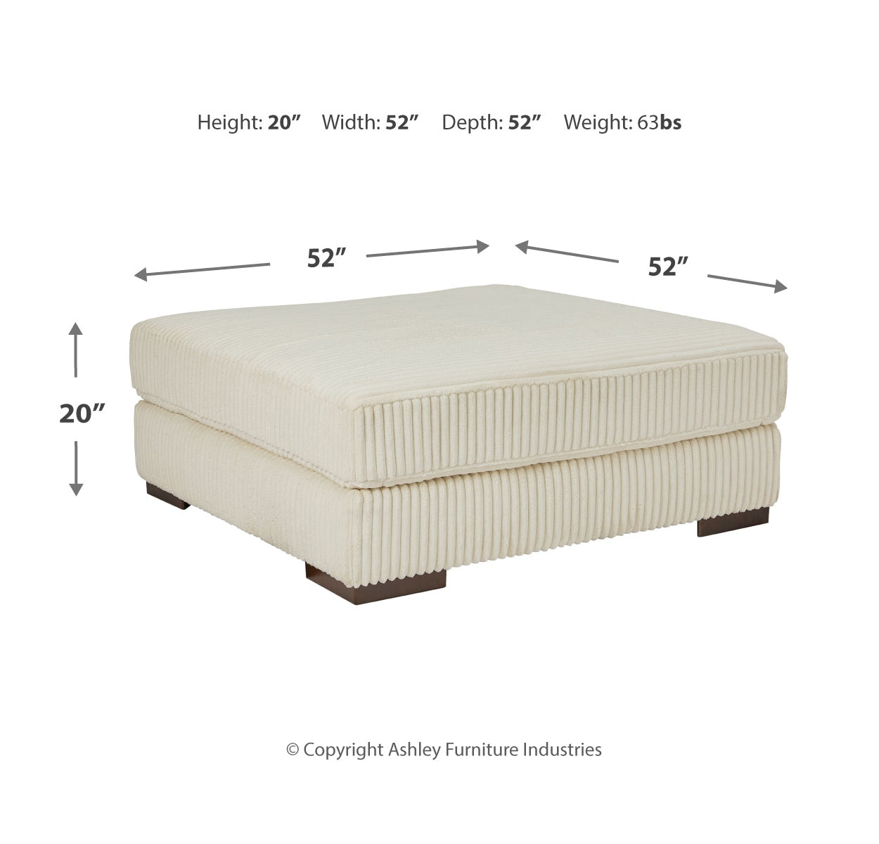 Lindyn 4-Piece Sectional with Ottoman