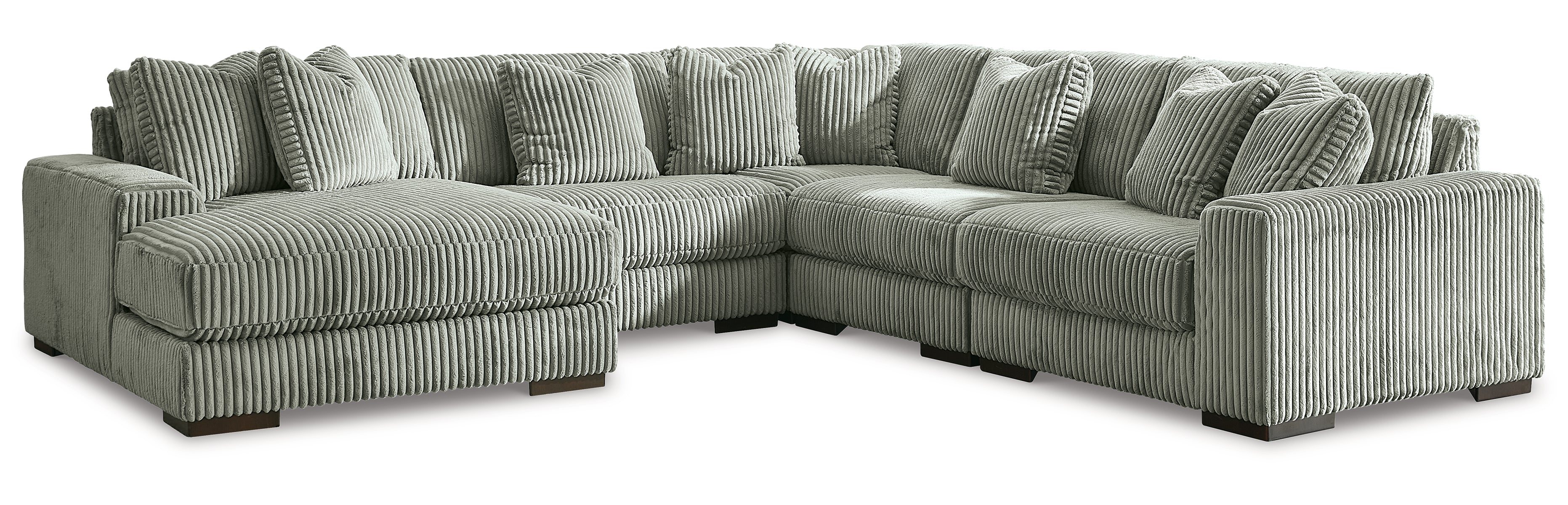 Lindyn 5-Piece Sectional with Ottoman