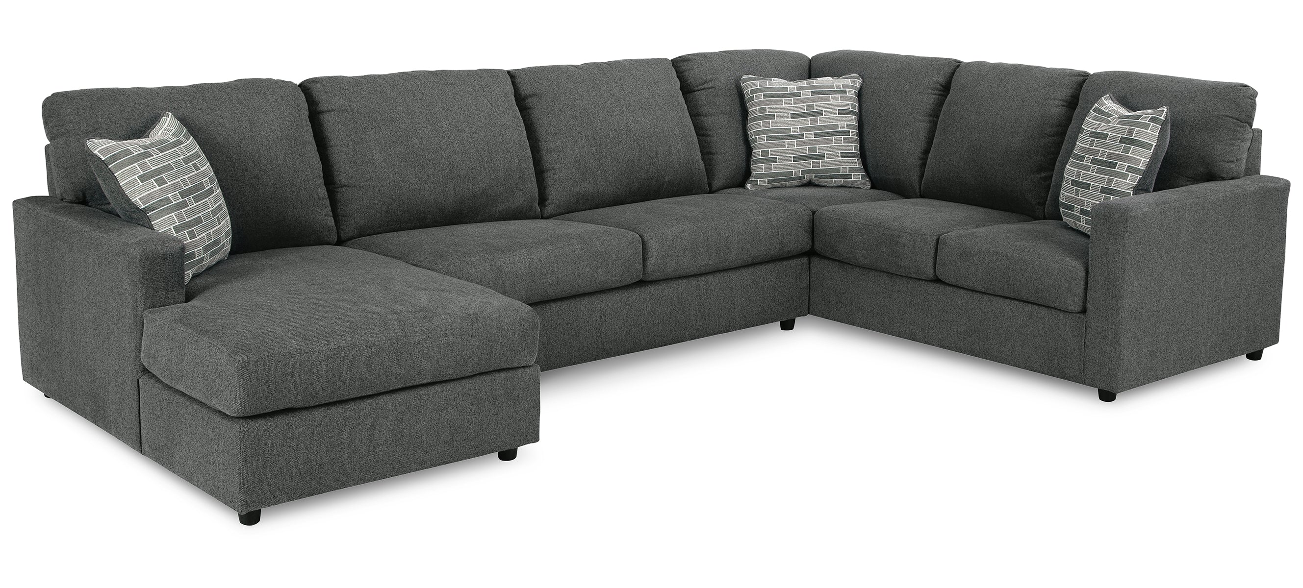 Edenfield 3-Piece Sectional with Ottoman