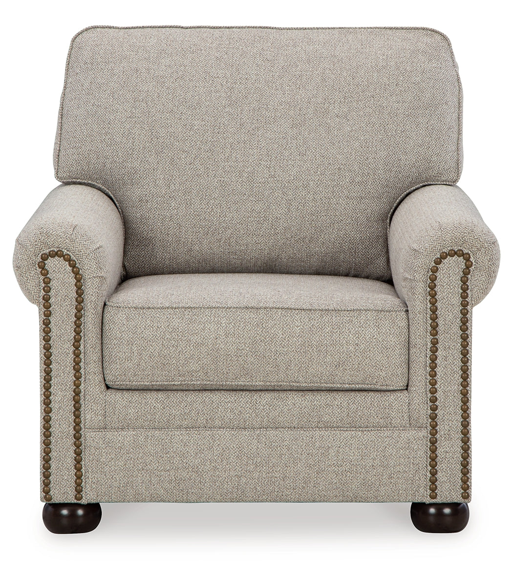 Gaelon Chair and Ottoman