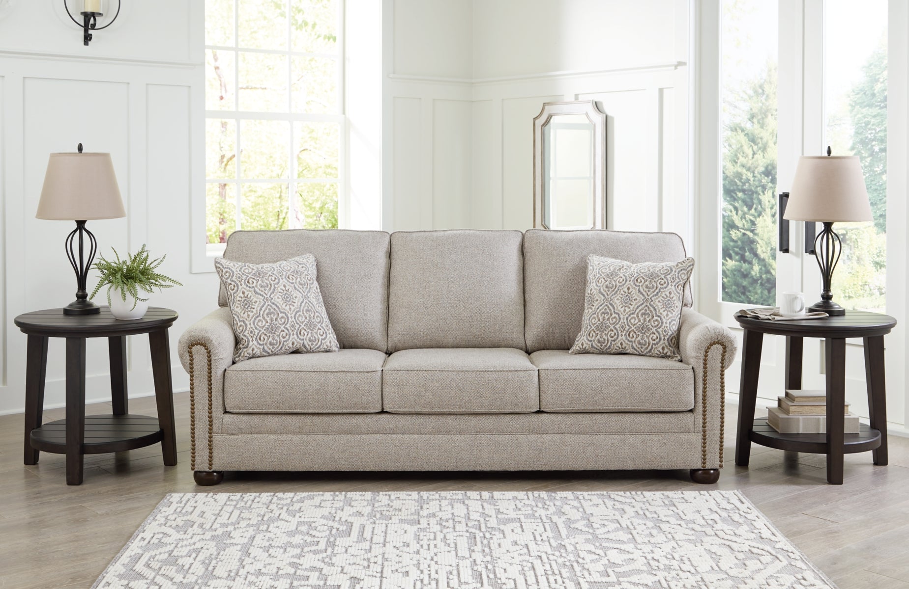 Gaelon Sofa, Loveseat, Chair and Ottoman