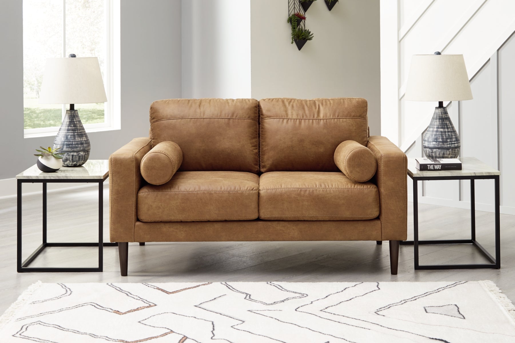 Telora Sofa, Loveseat, Chair and Ottoman