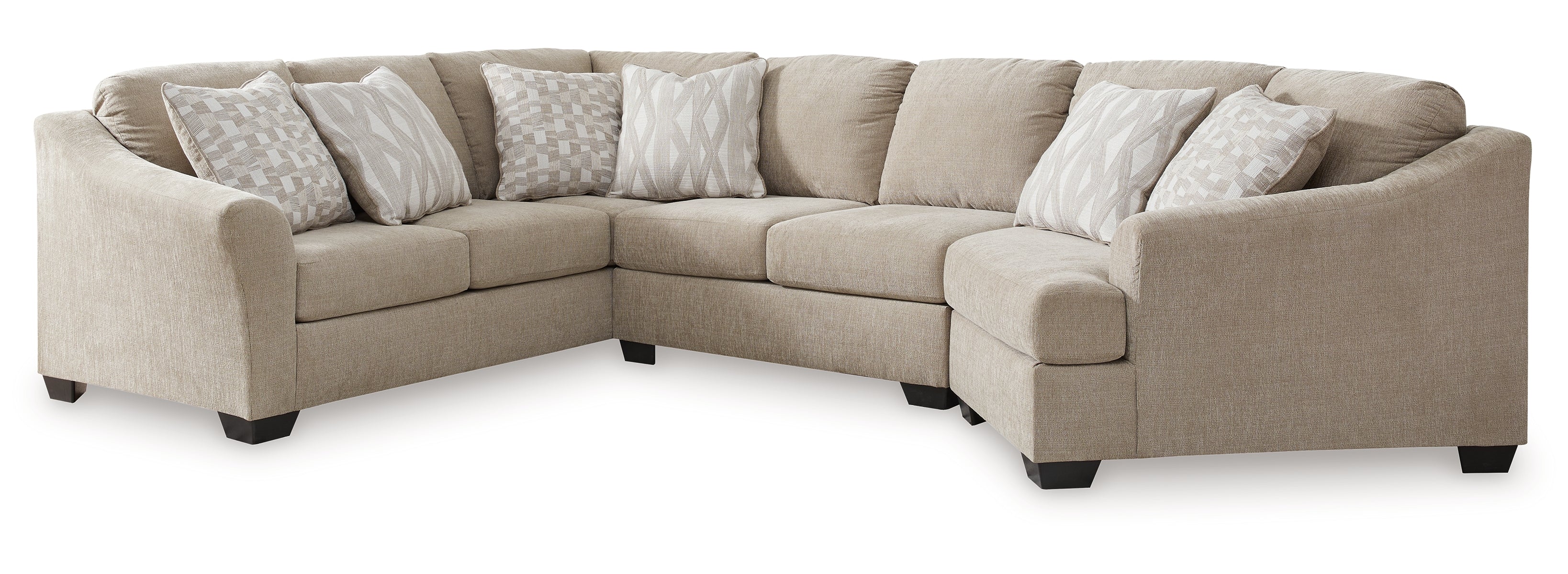 Brogan Bay 3-Piece Sectional with Cuddler
