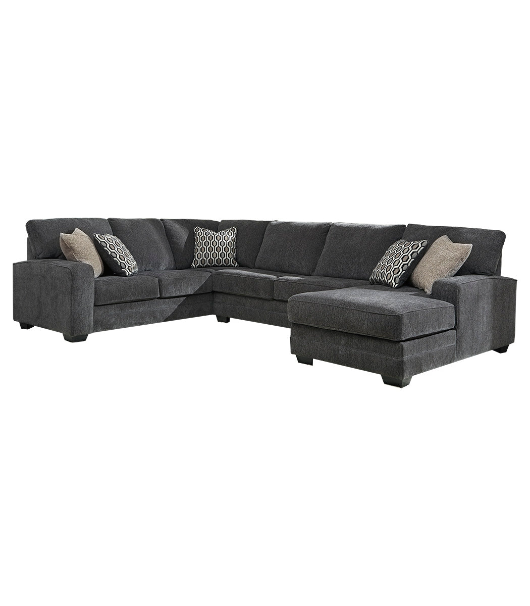 Tracling 3-Piece Sectional with Ottoman