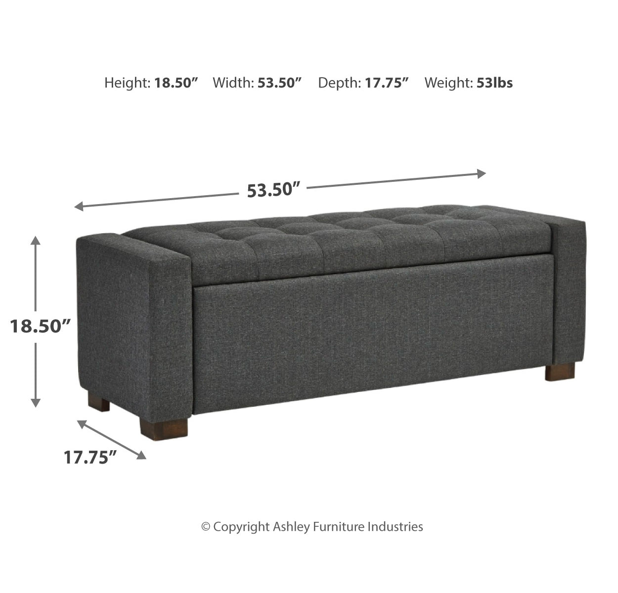 Cortwell Storage Bench