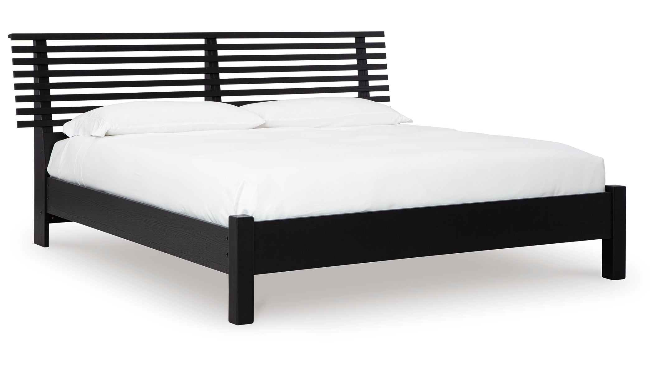 Danziar Queen Slat Panel Bed