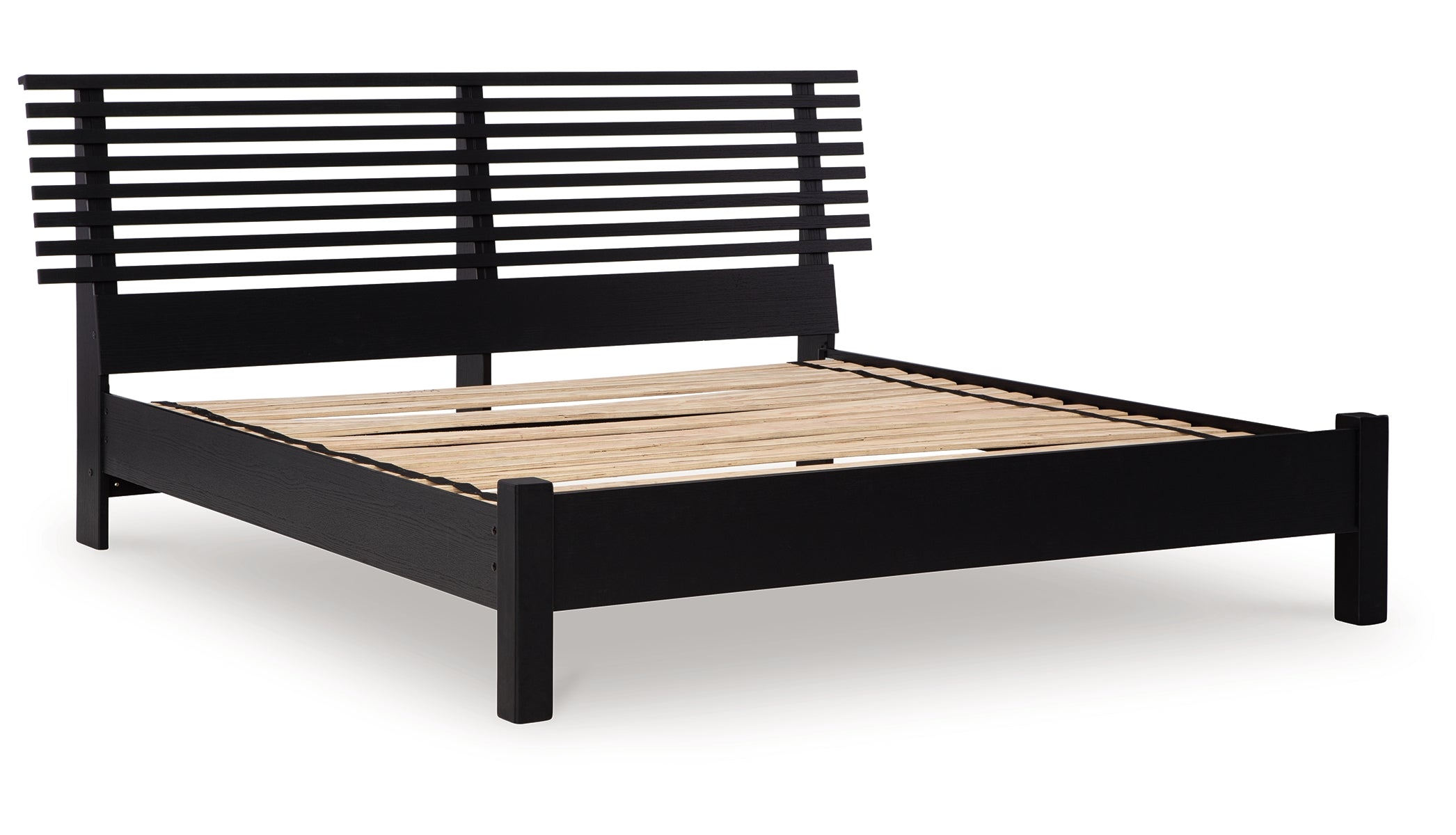 Danziar Queen Slat Panel Bed