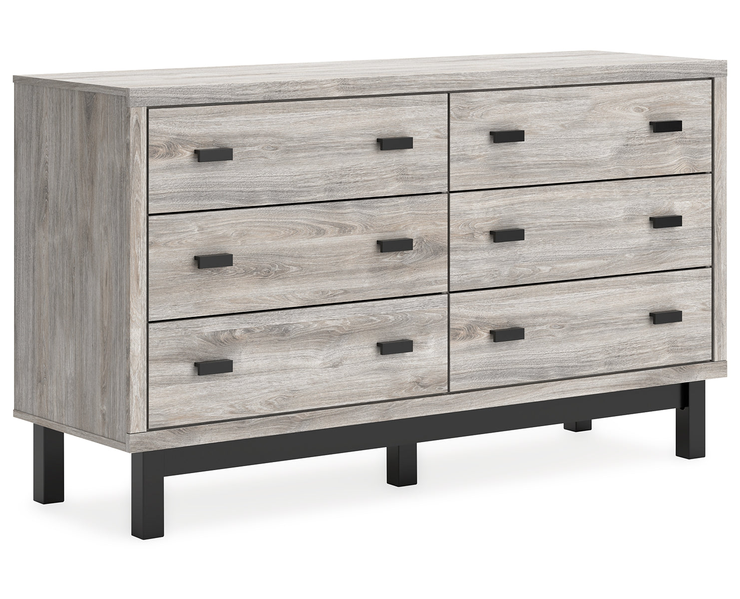 Vessalli Queen Platform Bed with Dresser