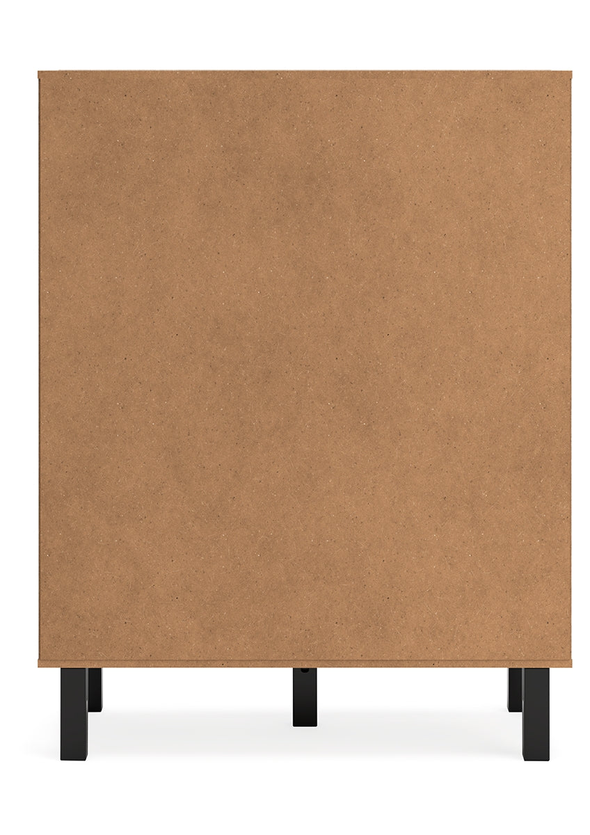 Vessalli Queen Panel Bed with Mirrored Dresser and Chest