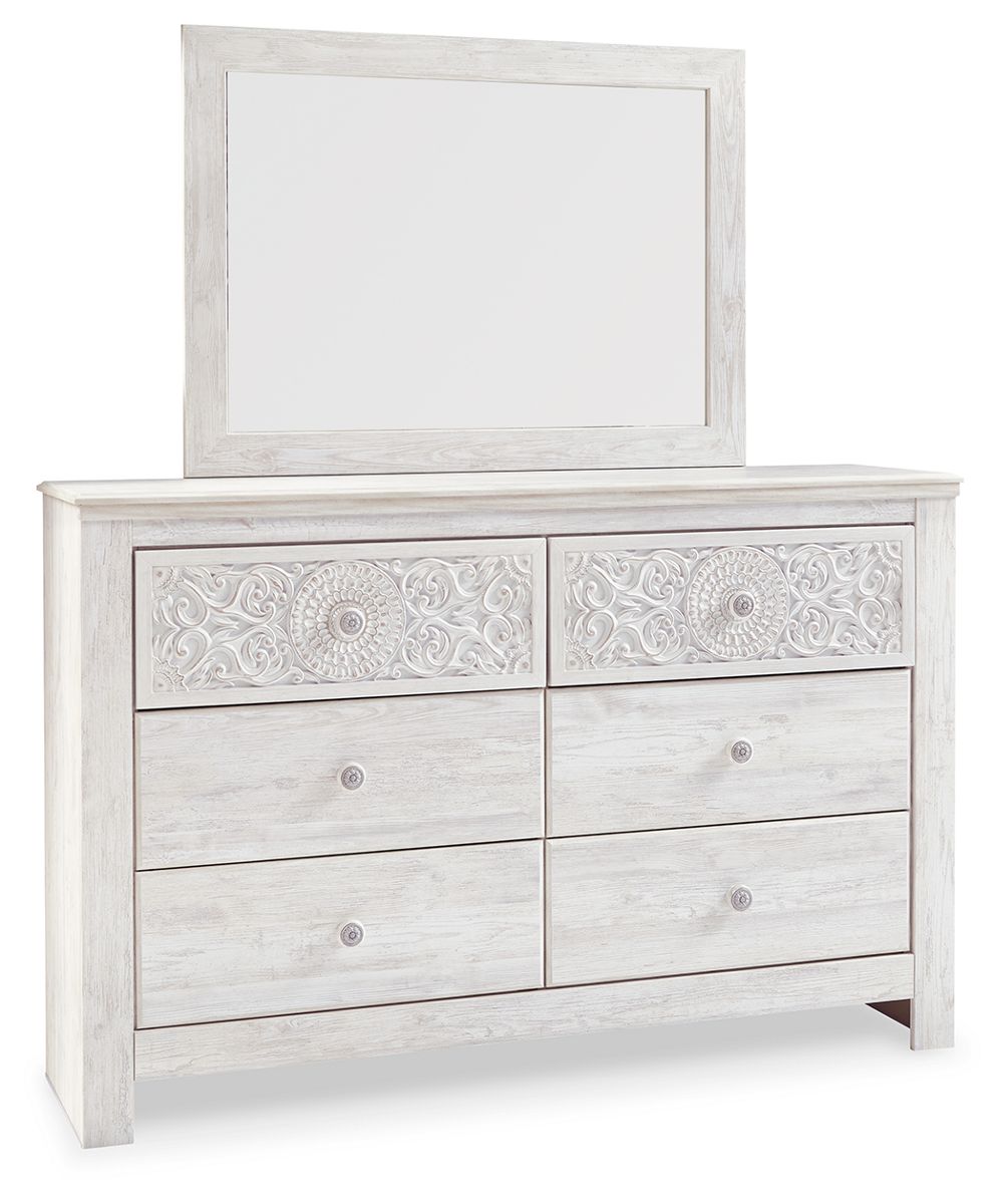 Paxberry Dresser and Mirror