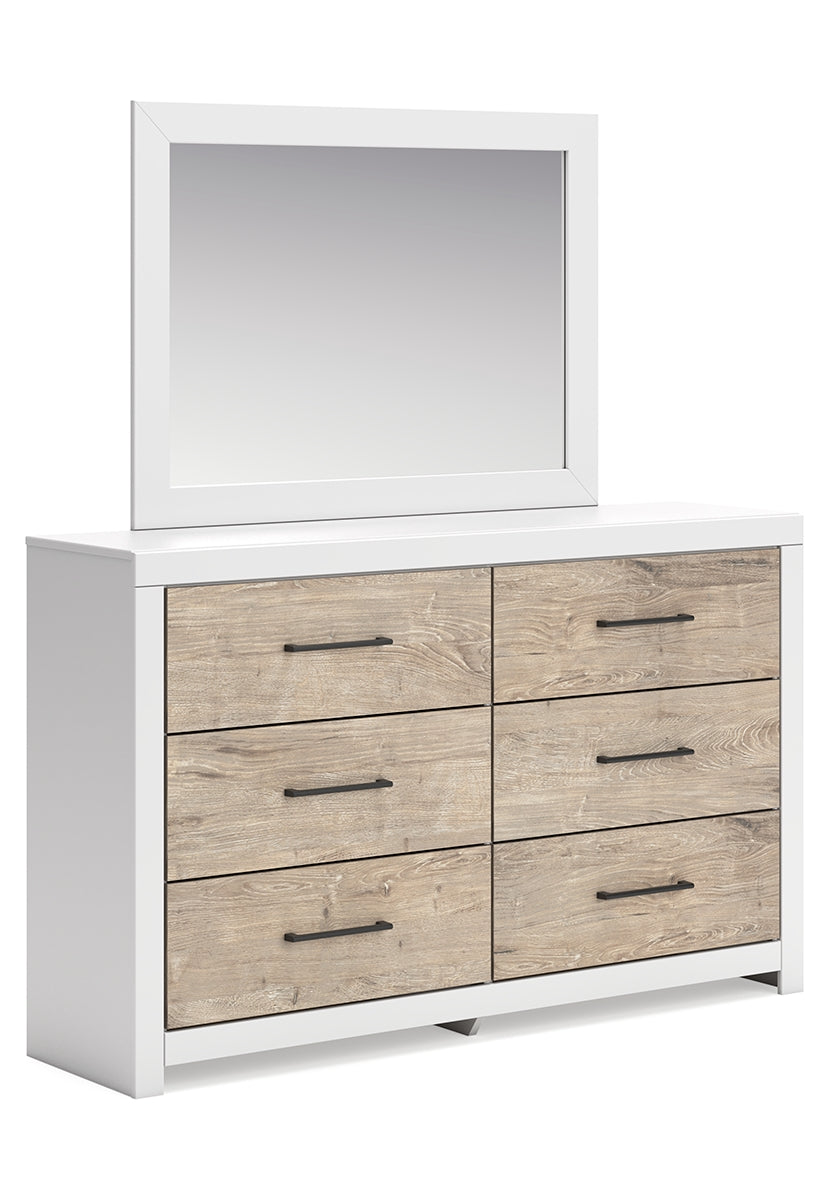 Charbitt Dresser and Mirror