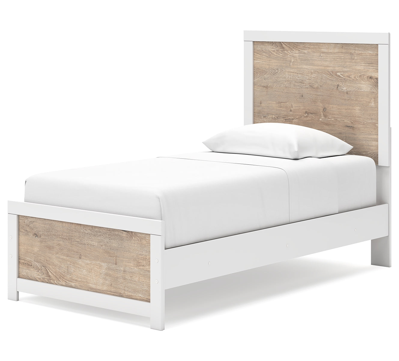 Charbitt Twin Panel Bed with Dresser