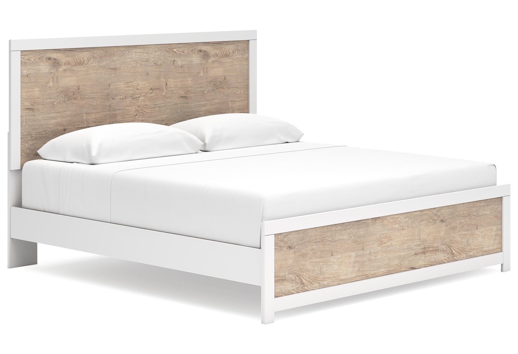 Charbitt King Panel Bed with Dresser