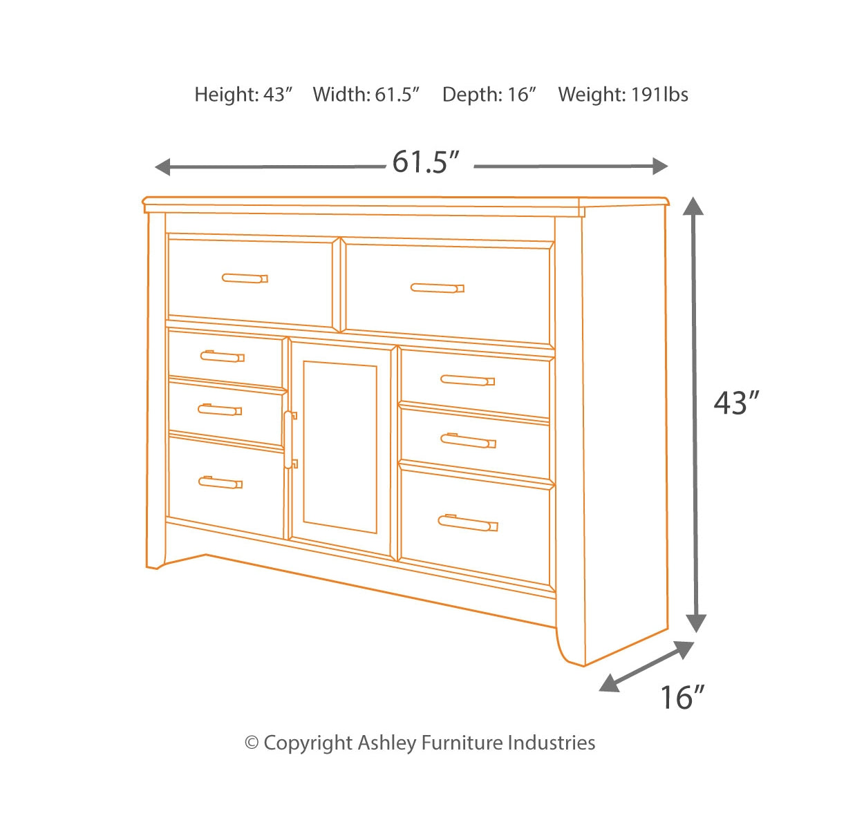 Juararo Queen Panel Bed with Dresser