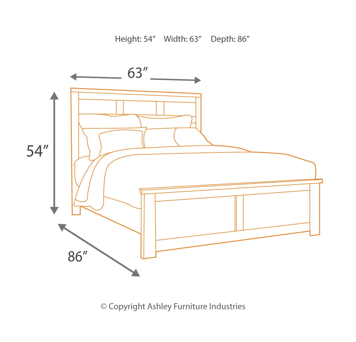 Juararo Queen Panel Bed with Dresser
