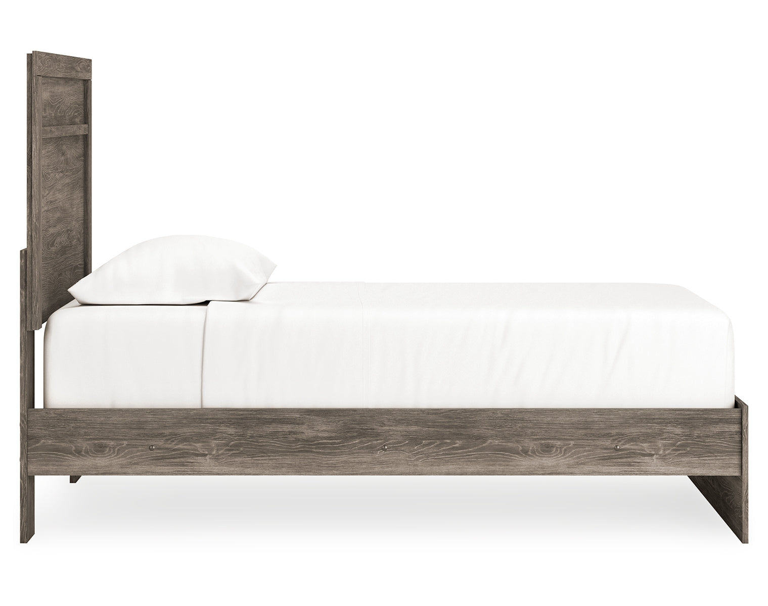 Ralinksi Twin Panel Bed with Mirrored Dresser and Nightstand