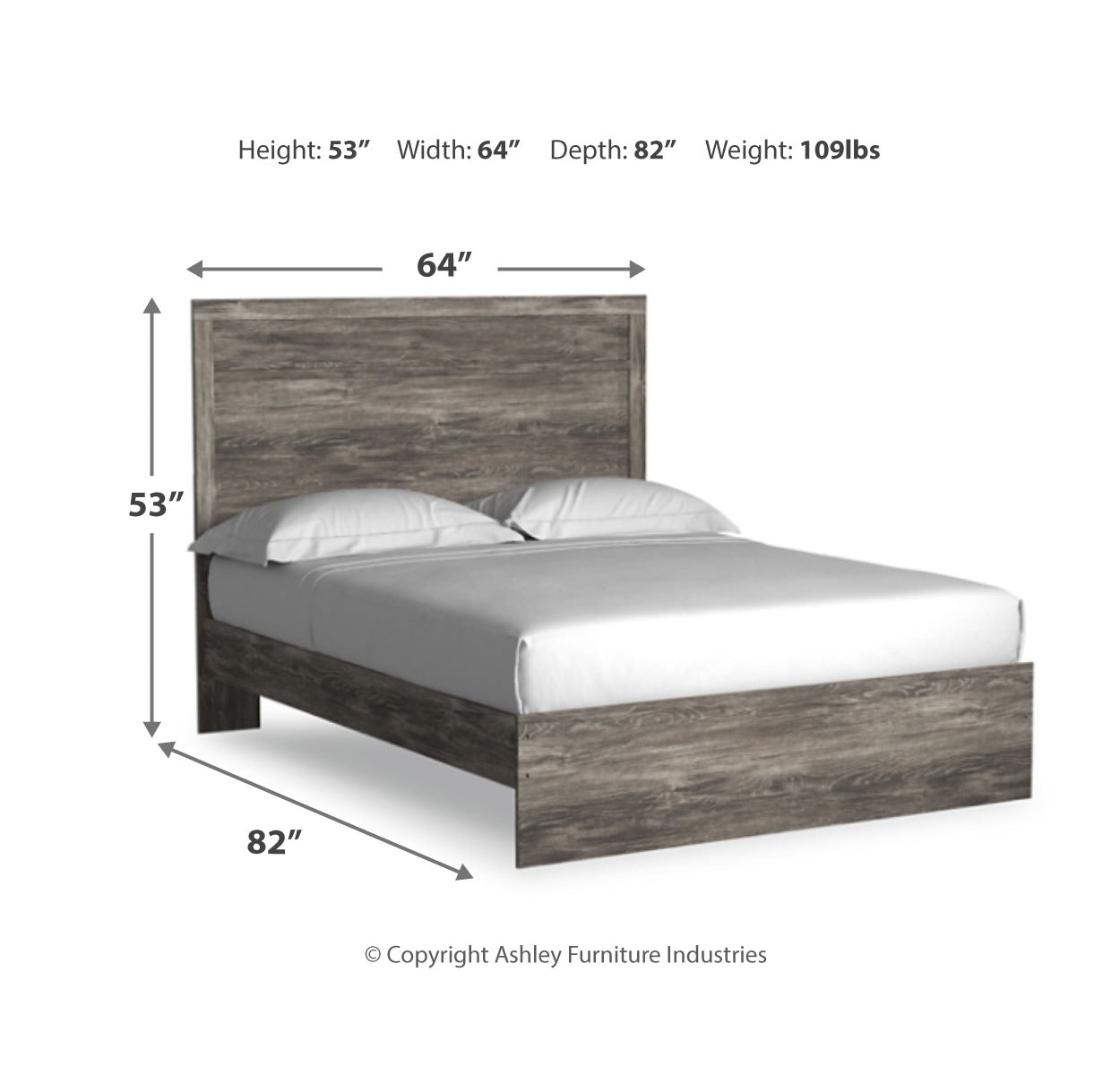 Ralinksi Queen Panel Bed with Mirrored Dresser and Nightstand