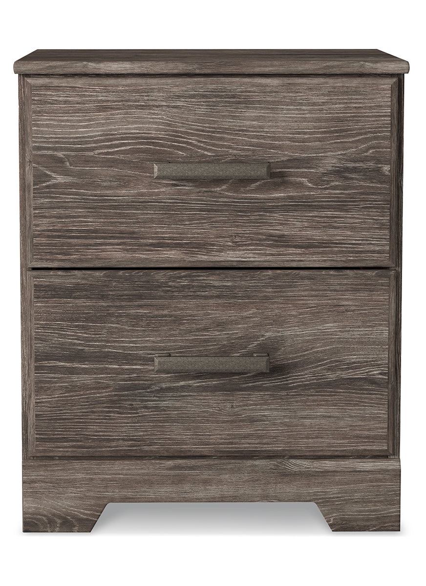 Ralinksi Twin Panel Bed with Mirrored Dresser and Nightstand