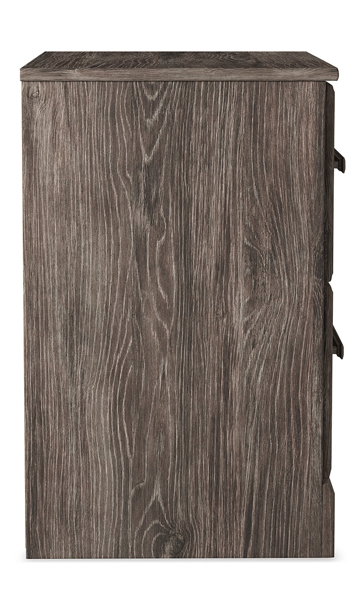 Ralinksi Twin Panel Bed with Mirrored Dresser and Nightstand