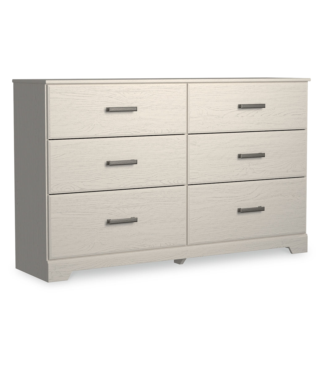 Stelsie Twin Panel Bed with Dresser