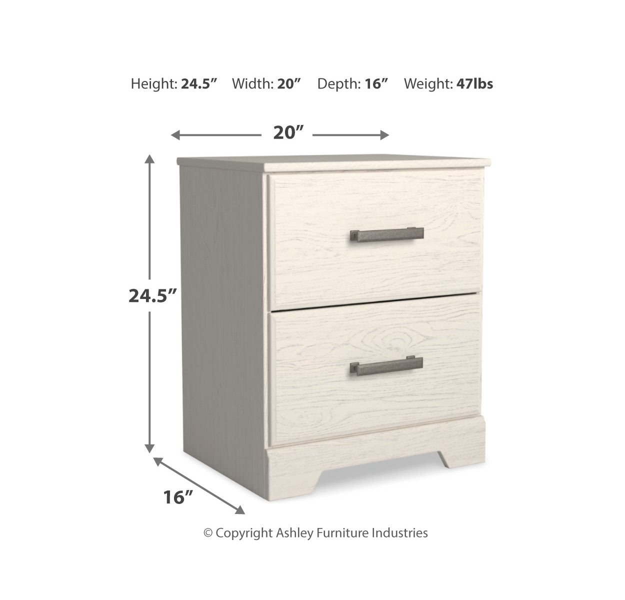 Stelsie King Panel Bed with Mirrored Dresser and Nightstand